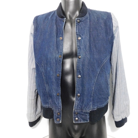 Kith Other - KITH Vintage Denim Bomber jacket L